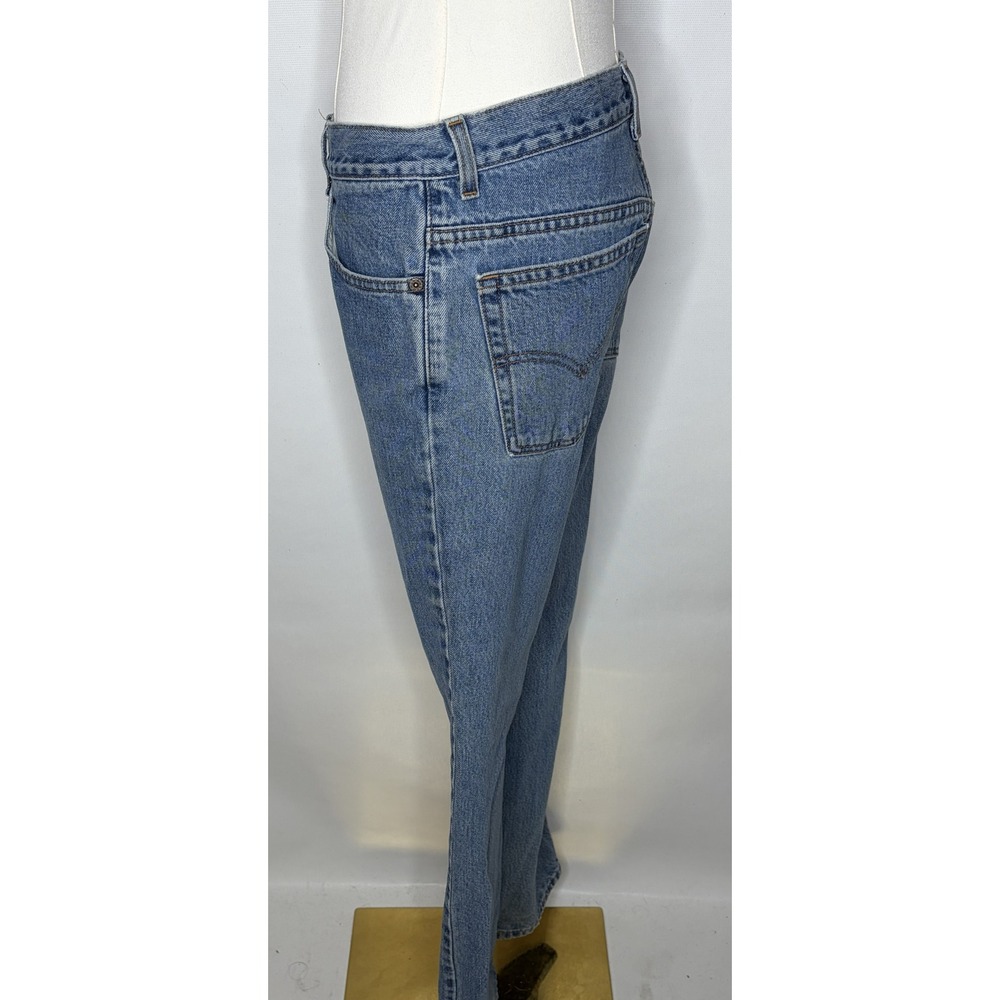 Vintage Levi's 505 Jeans Women 8 L Made USA Low Rise Straight Leg 100% Cotton - Picture 3 of 11